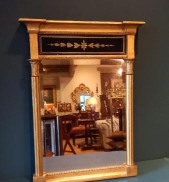 Regency Period Timber Gilt Wall Mirror