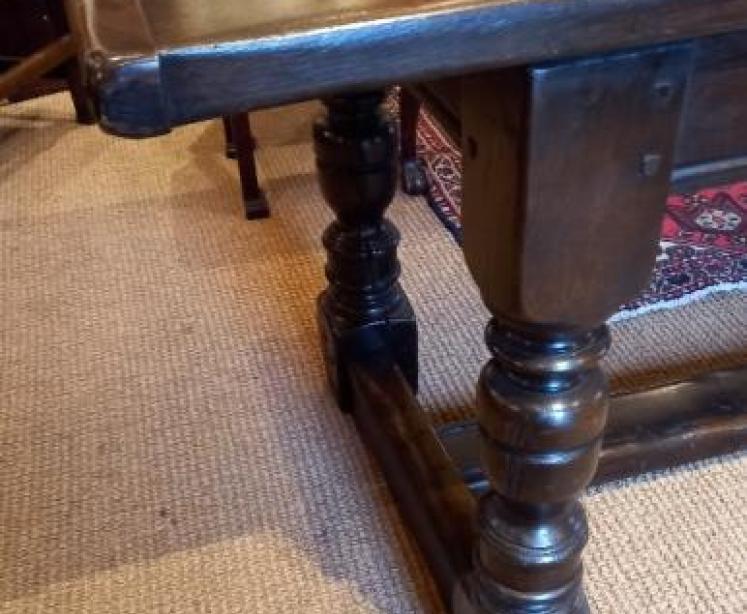 Superb George II Period Oak Refectory Table - Image 5