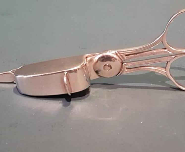 Pair of George III Silver Candle Snuffers - Image 5