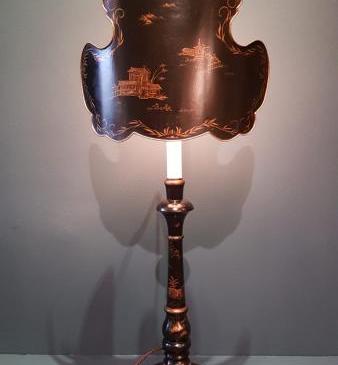 Edwardian Chinoiserie Table Lamp and Diffuser