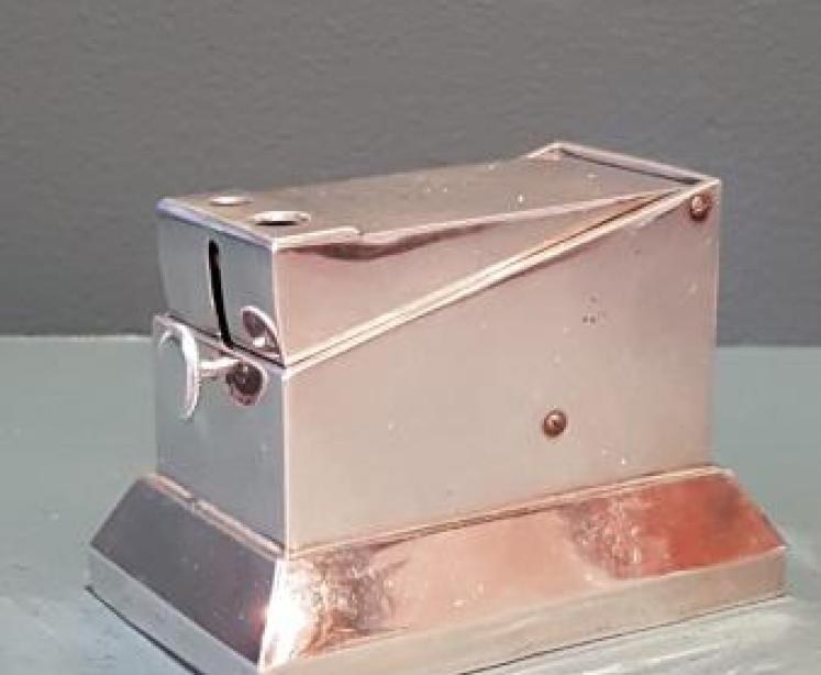 Edwardian Solid Silver Cheroot Cutter - Image 1