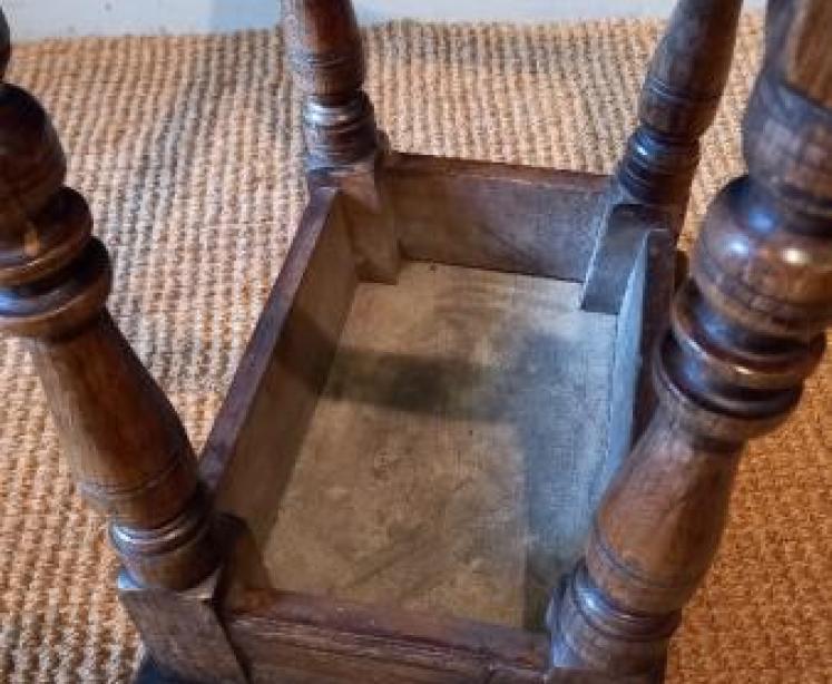 Victorian Oak Joint Stool - Image 6