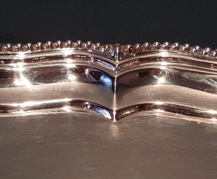 George V Silver 12" Salver - Image 4