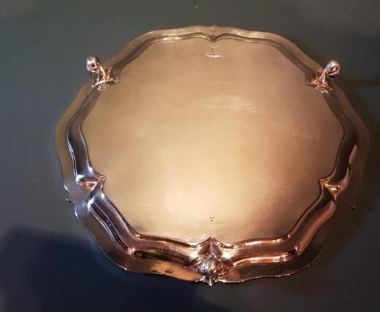 George V Silver 12" Salver - Image 7