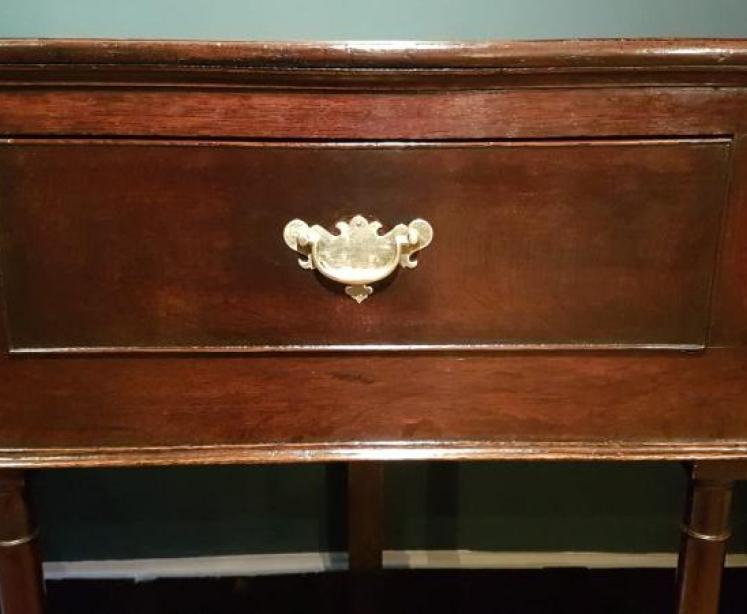 Superb George II Oak Open Pot Board Dresser - Image 3