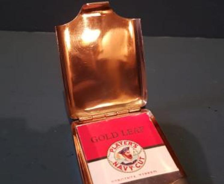 9ct Gold Engine Turned Match Case - Image 7