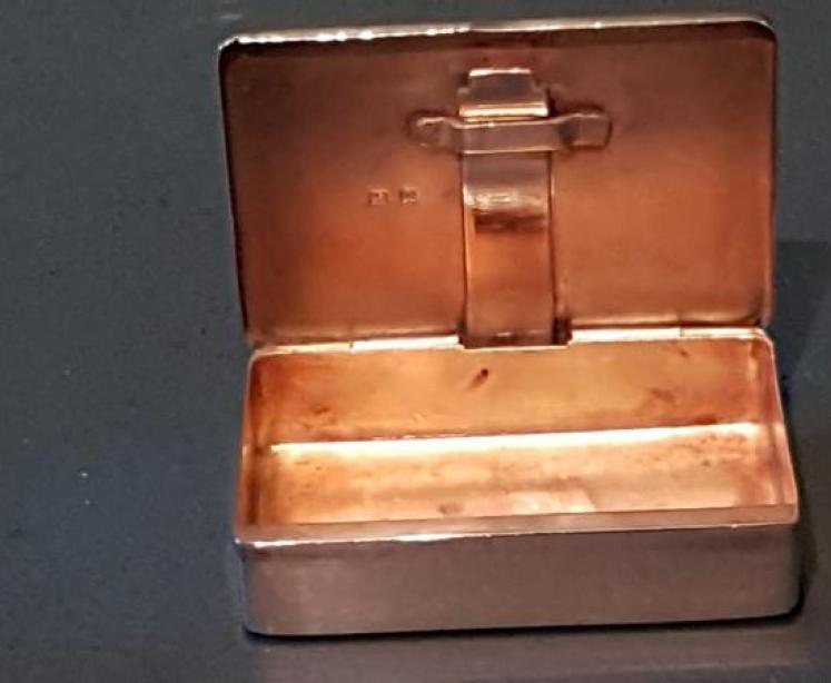 Silver and Enamel Trick Opening Vesta Case - Image 2