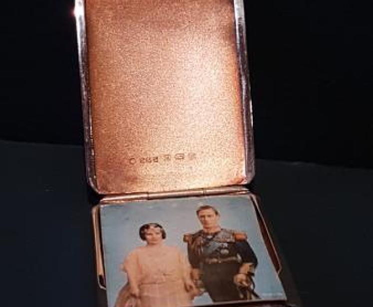 Silver George VI Coronation Match Book Case - Image 5