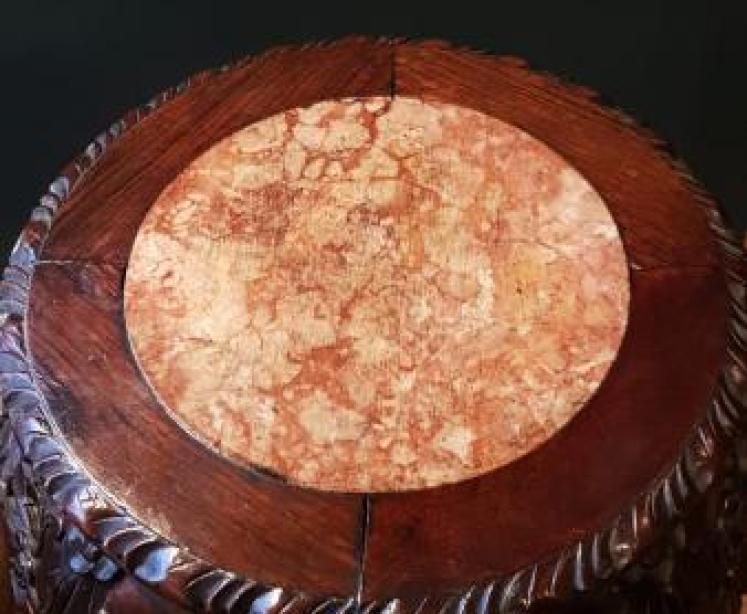 Victorian Oriental Oriental Jardiniere Stand - Image 2