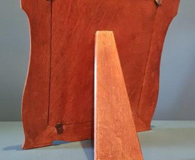 Large Edwardian Silver Photo Frame - Image 3