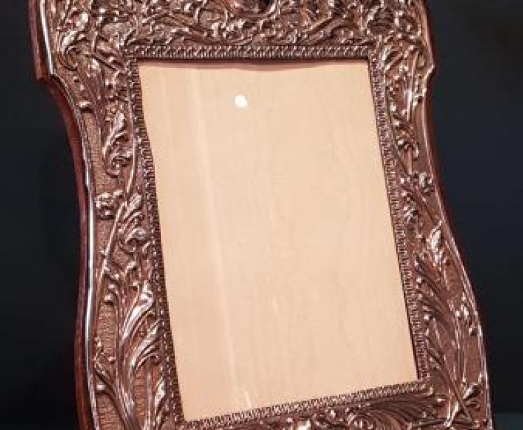 Large Edwardian Silver Photo Frame - Image 7