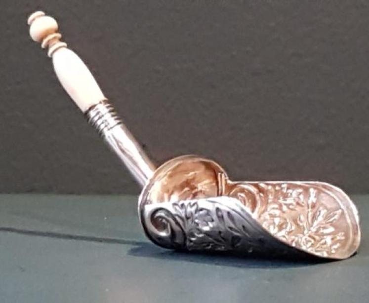 Victorian Silver Tea Scoop - Image 3