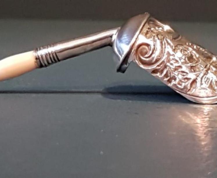 Victorian Silver Tea Scoop - Image 6