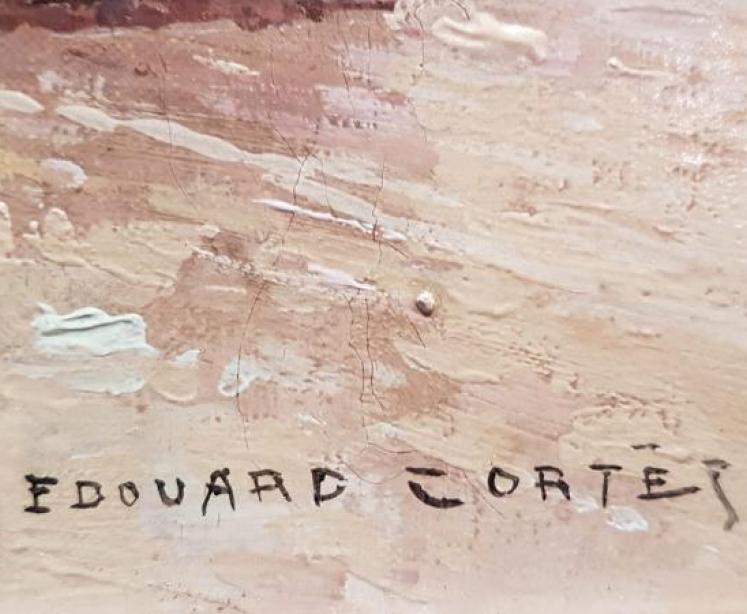 Oil on Canvas by Cortes  - Image 4