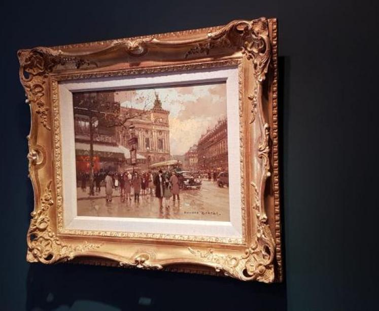 Oil on Canvas by Cortes  - Image 6