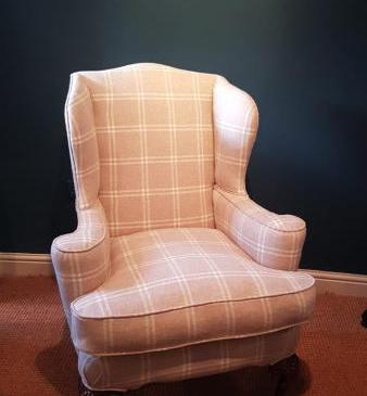Late Victorian Wing Back Arm Chair