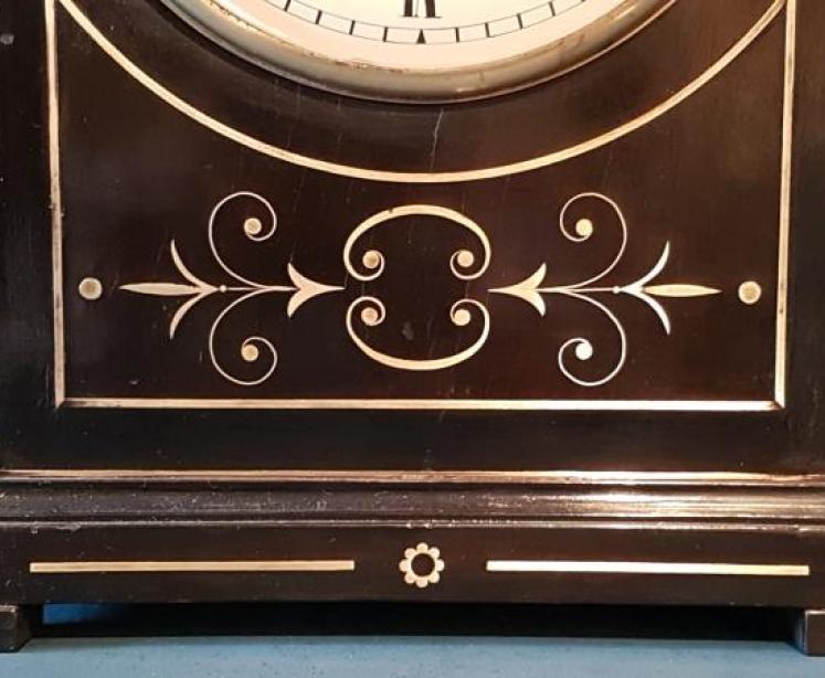 Small Proportioned Regency Double Fusse Bracket Clock - Image 2