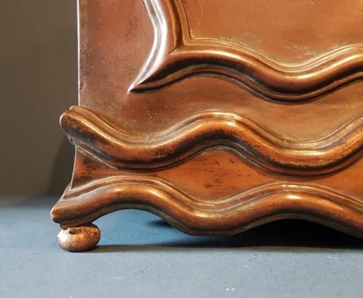 Regency Patinated Brass Planter - Image 4