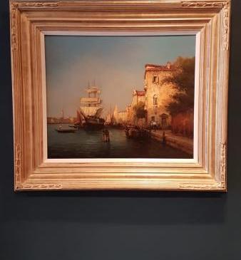 Fine Original Oil of Venice by Marc Aldine