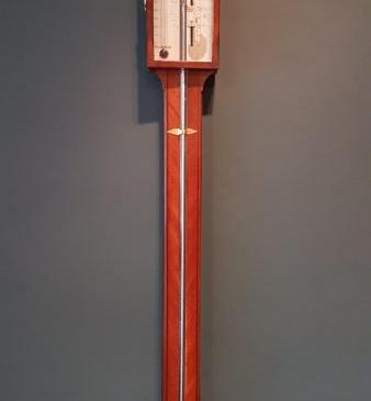 George III Mahogany Stick Barometer