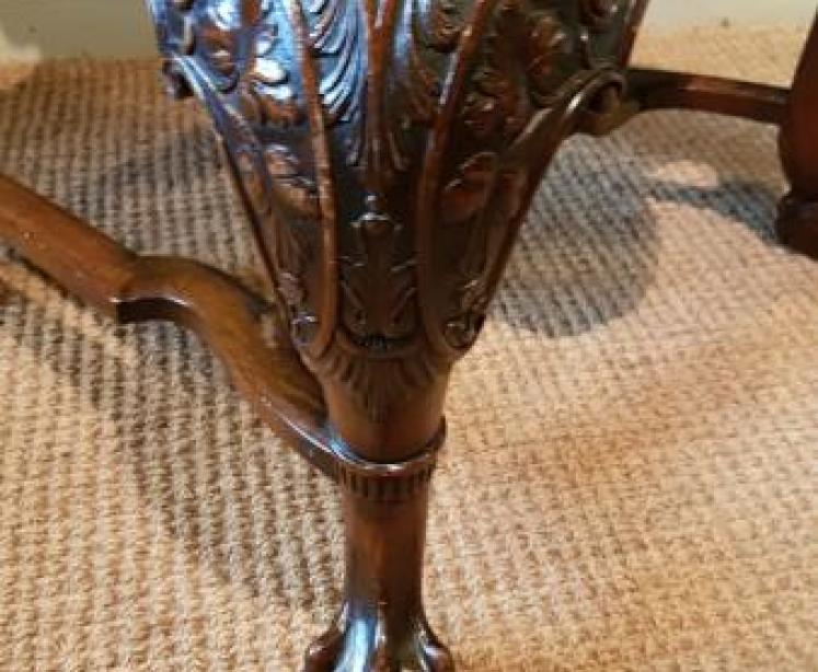 Outstanding Set of Eight Burr Walnut Chairs - Image 7