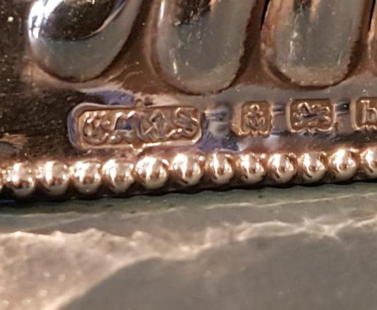 Large Victorian Silver Photo Frame  - Image 5