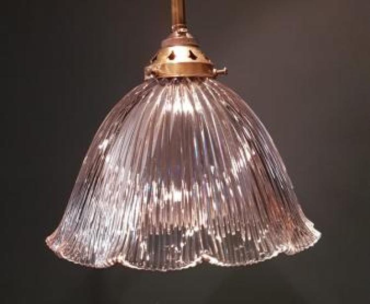 Late Victorian Brass Chandelier - Image 2