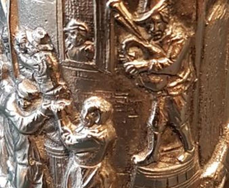 Victorian Silver Pepper Grinder - Image 5