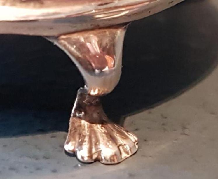 Silver Ring Box with Mother of Pearl Butterfly - Image 3