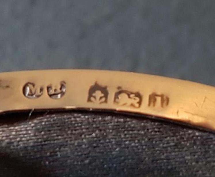 Silver Ring Box with Mother of Pearl Butterfly - Image 5