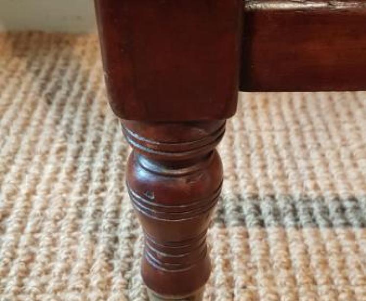 Pair of Victorian Marble Topped Lamp Tables - Image 4