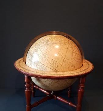 Victorian Smith's Terrestrial Library Globe