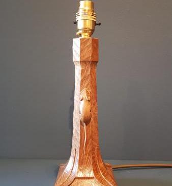 Thompson of Kilburn Mouseman Table Lamp