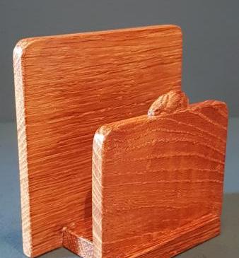 Rabbit Man (Peter Heap) Oak Letter Rack