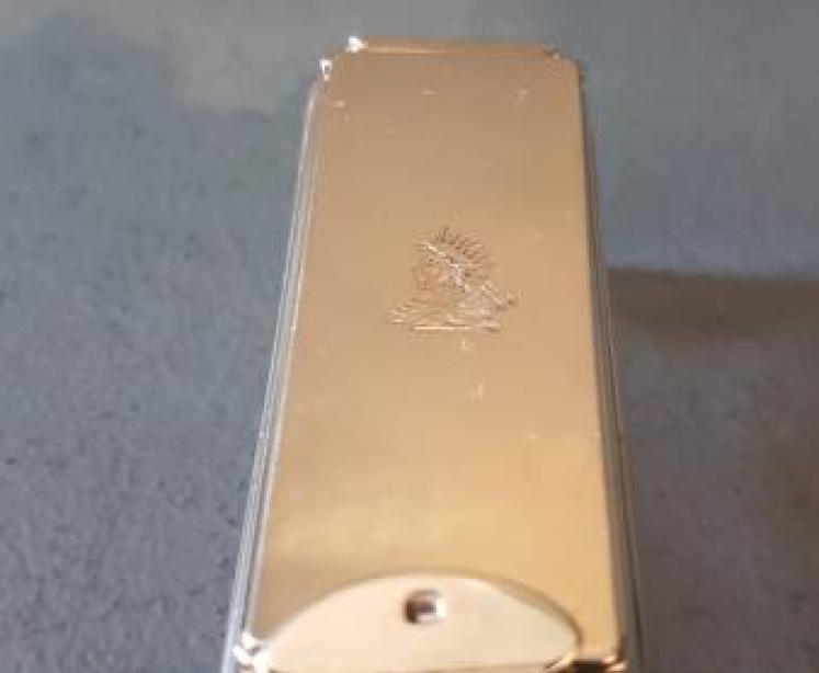 Small Mid Victorian Silver Travelling Ink Well - Image 2