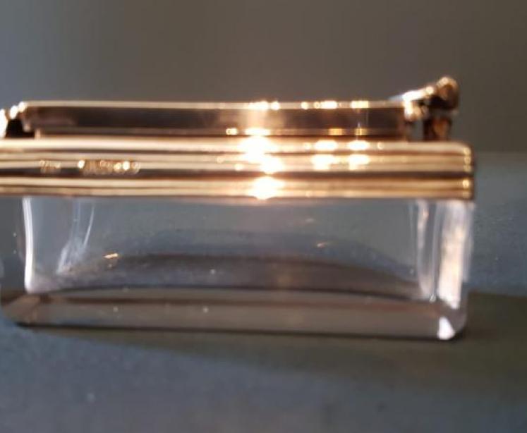 Small Mid Victorian Silver Travelling Ink Well - Image 3