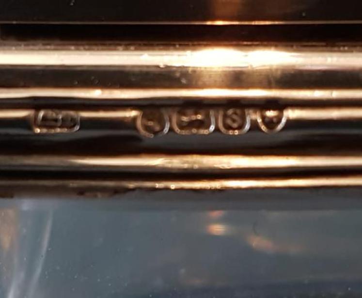 Small Mid Victorian Silver Travelling Ink Well - Image 6