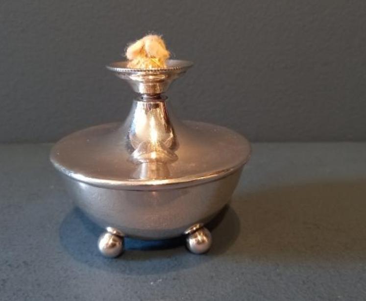 Edwardian Silver 'Night Light' Style Table Light - Image 6