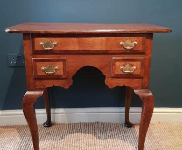 George II Oak Low Boy  - Image 1