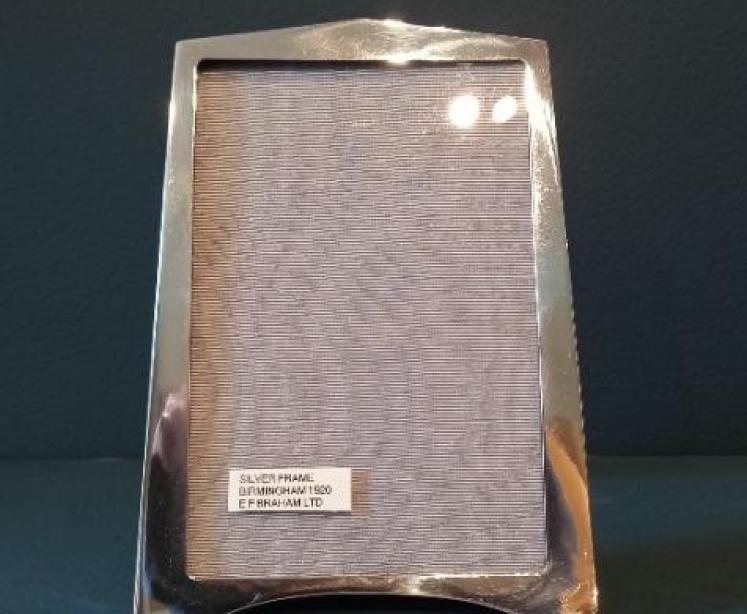 Art Deco Period Silver Photo Frame - Image 1