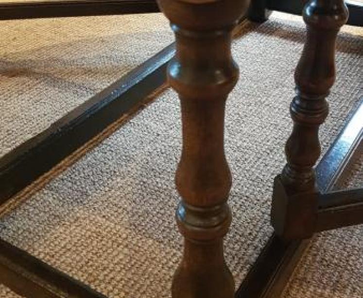 Large George II Period Oak Drop Leaf Table - Image 6