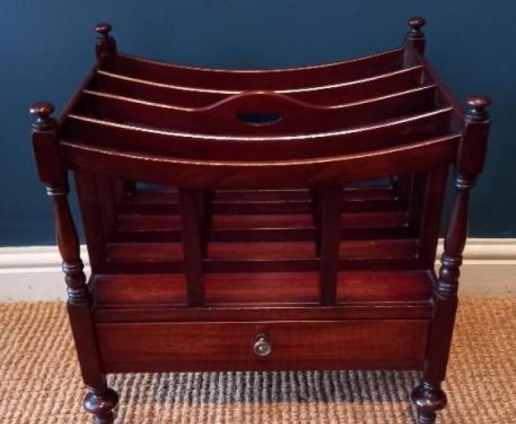 Regency Period Mahogany Canterbury - Image 1