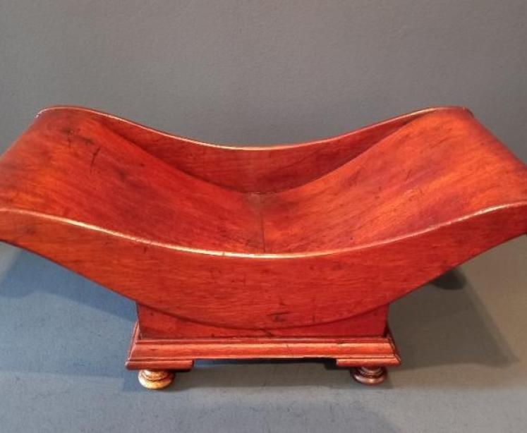 George III Period Mahogany Cheese Coaster - Image 1