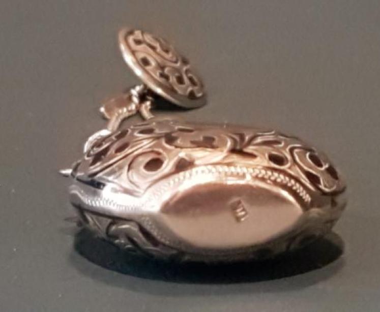 Victorian Russian Silver and Niello Scent  - Image 3