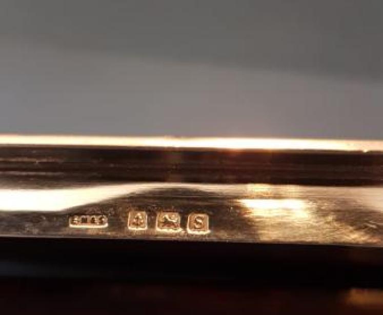 George V Silver Portrait Picture Frame  - Image 4