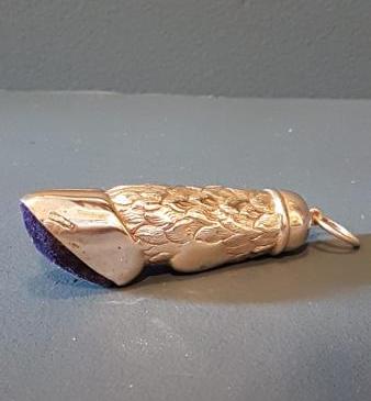 Silver Deer Hoof Pin Cushion 