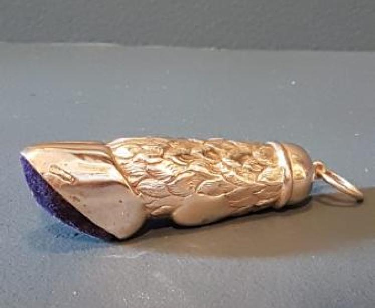 Silver Deer Hoof Pin Cushion  - Image 1