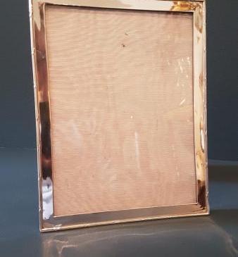 Large George V Ribbon Border Photo Frame