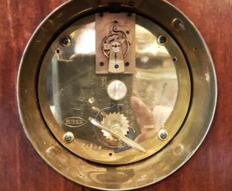 Fine Quality Inlaid Mahogany Mantel Clock - Image 4