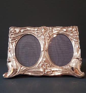 Edwardian Silver Art Nouveau Picture Frame